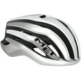 thumbnail image 1 of MET Trenta 3K Carbon MIPS Helmet In-Mold EPS Matte White/Silver Metallic, Medium, 1 of 2