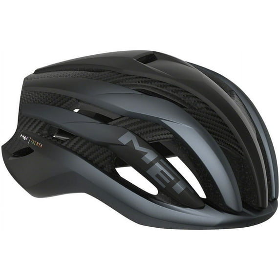 MET Trenta 3K Carbon MIPS Helmet In-Mold Safe-T Orbital Fit Matte Black, Small