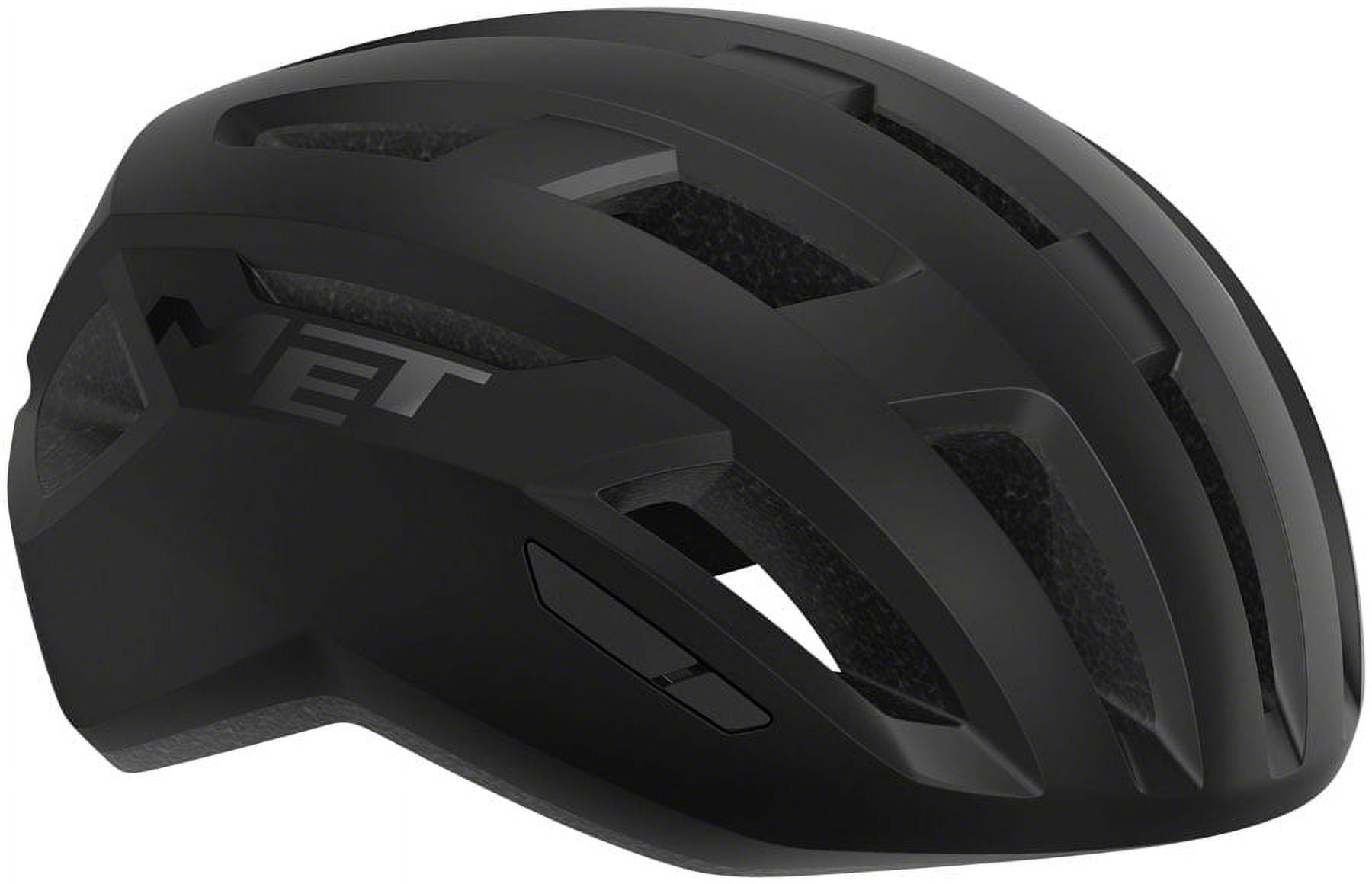MET Vinci MIPS Road Helmet In-Mold EPS Safe-T DUO Fit System Matte Black, Large