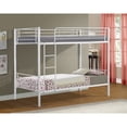 thumbnail image 1 of METAL BUNK BED WHITE, 1 of 6