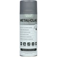thumbnail image 1 of METAL-CLAD Paints For Industry Industrial Enamel, Aerosol Spray Paint - Steel Metal Iron Machinery - 1 Can (Aluminum Metallic) 9-S-1423, 1 of 7