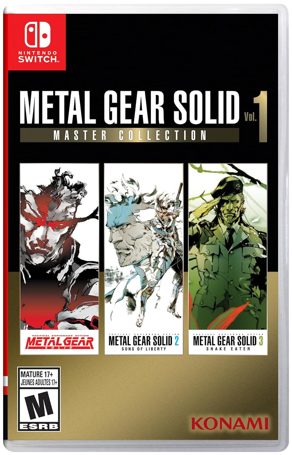 Nintendo Switch L GEAR SOLID: MASTE… METAL GEAR SOLID Master Collection Vol.1, Digital Video Game