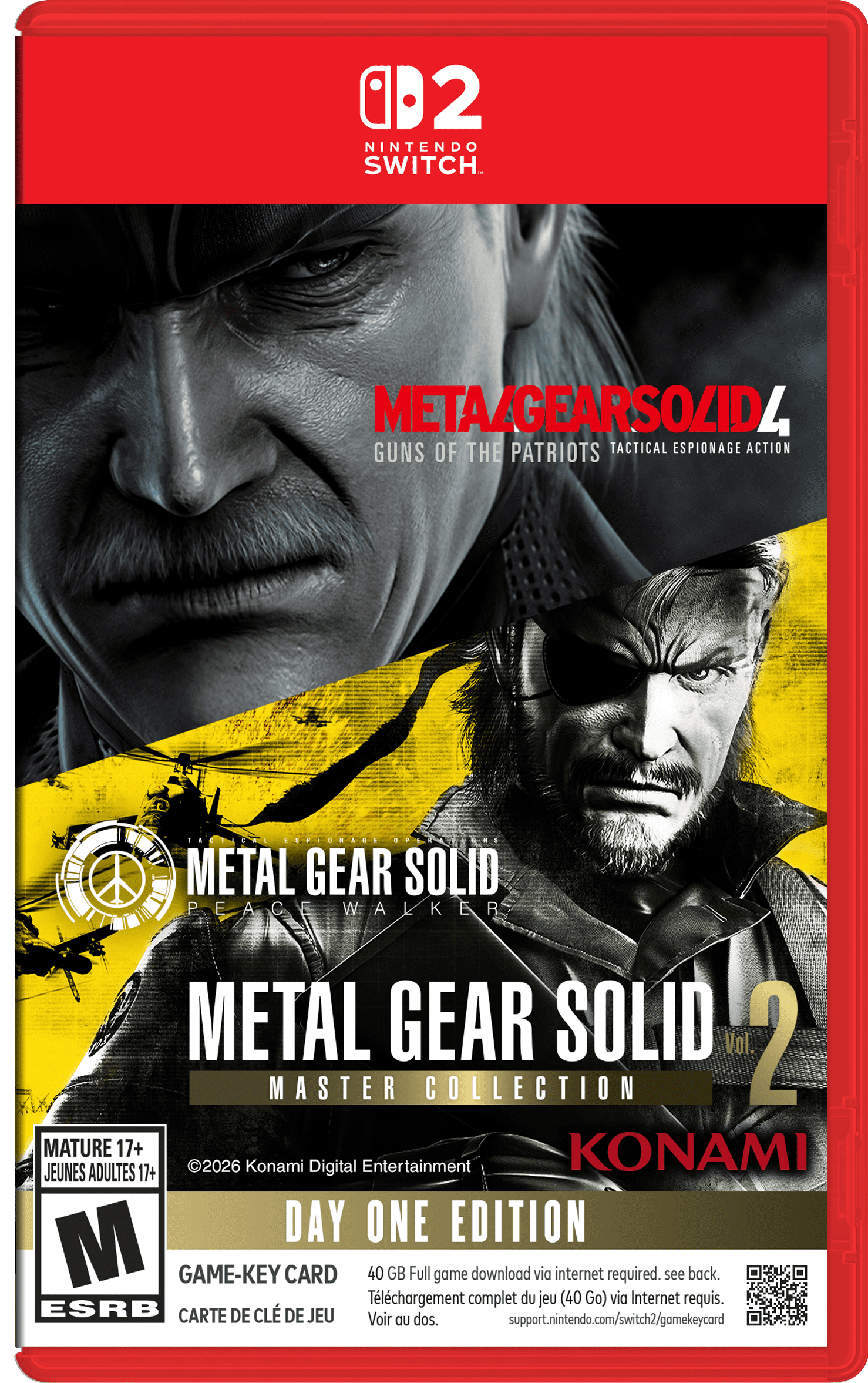 Metal Gear Solid Nintendo Switch