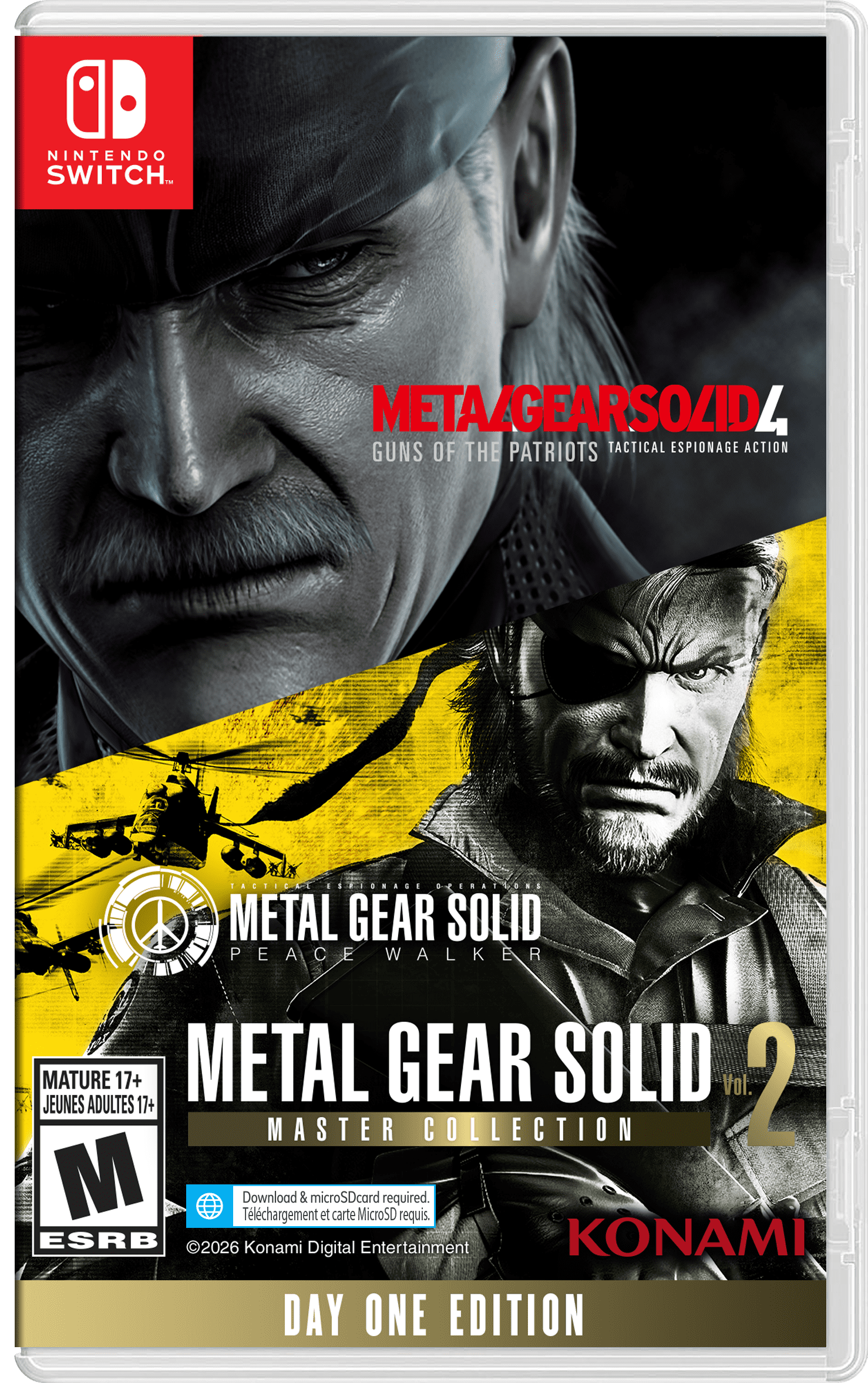 Metal Gear Solid Nintendo Switch