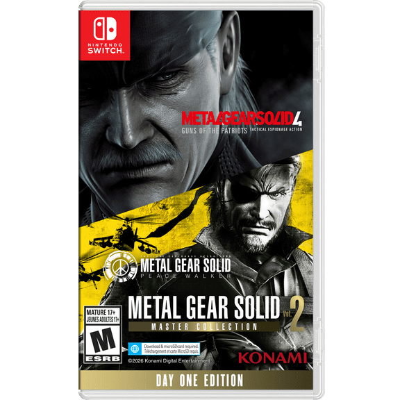 METAL GEAR SOLID: MASTER COLLECTION Vol.2 - Nintendo Switch Game