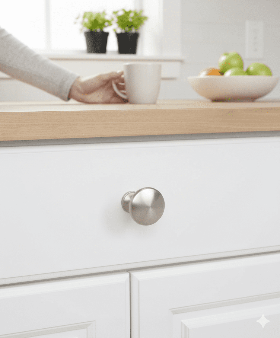 METAL KNOB PACK 10