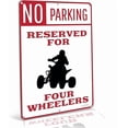 thumbnail image 1 of METAL SIGNS Four Wheeler Parking ATV Sign Metal Poster Wall Art Decor Tin 8x12 Inches Rust Free Aluminum Weather Resistant Waterproof Durable Ink, 1 of 4