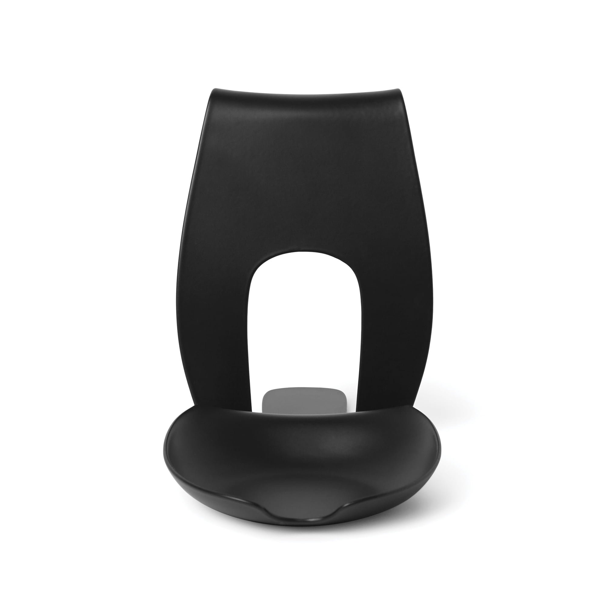 Mainstays Black Metal Spoon Rest and Pot Lid Holder, Kitchen Stove Top Utensil Rest, Pot Lid Organizer Rack and Countertop Cooking Utensil Holder