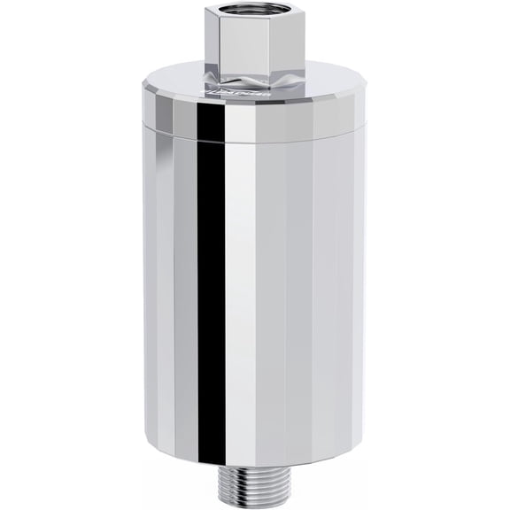 METAL Shower Filter - KDF 55 Shower Filter Vitamin C E&A for Hard Water, High Universal Shower Water Filters to Reduce , Chlorine and Heavy Metals,Chrome