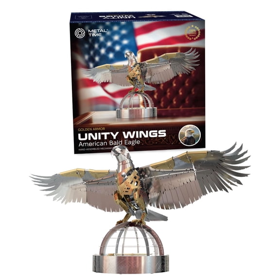 Unity Wings Golden Armor Hand-assembled Collectible Model, Premium Limited Edition Display Piece (Golden Armor, Ready)