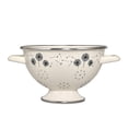 thumbnail image 1 of METALAC Dandelions Enamel Colander 2.7 Qt (2.5 L) Enameled Steel Vintage Strainer, 1 of 7
