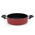 thumbnail image 1 of METALAC Magma Red Non-Stick Saute Pan with Two Side Handles 3.2 Qt (3 L) Aluminum Stew Pan, Red, 1 of 1