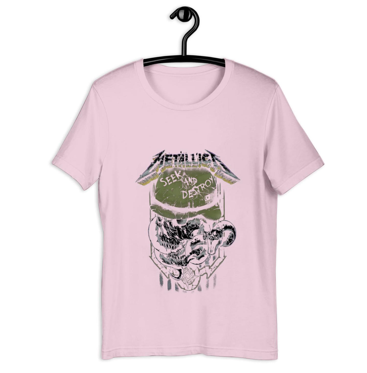 METALLICA SEEK AN DESTROY THE CLASSIC ROCK BAND T SHIRTS MEN'S SIZES