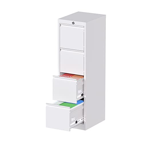 METAN 2 Drawer File with Lock, Metal Vertical File for