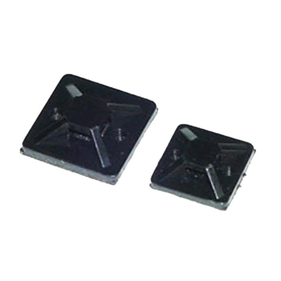Metra Install Bay CTM34 Pack Of 100 3/4" X 3/4" Adhesive Backed Cable Tie Mount