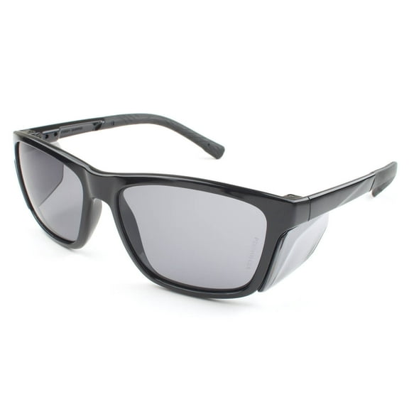 METEL M40 Safety Glasses Gray Lenses, Lightweight Classic Frame, Side Shields, Flexible Temples