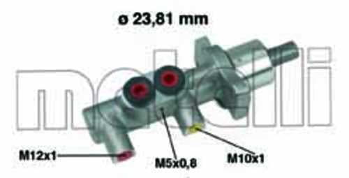 METELLI 05-0382 Brake Master Cylinder