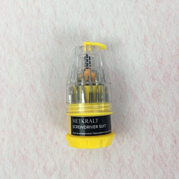 METKRALT Hand tools, namely, screwdrivers, Multi-Bit Screwdriver Kit with Interchangeable Tips for Electronics & Repairs
