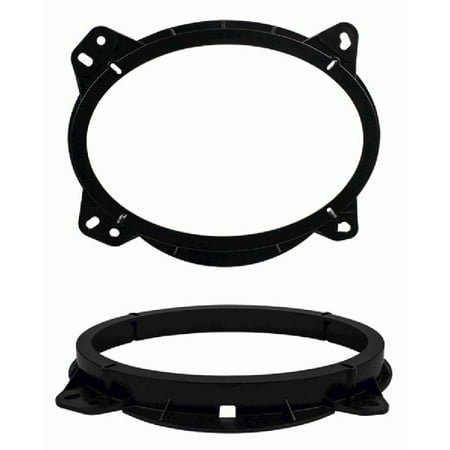 Metra - Speaker Bracket for Select 2001-2023 Toyota Nissan Subaru Lexus Buick Scion - Black