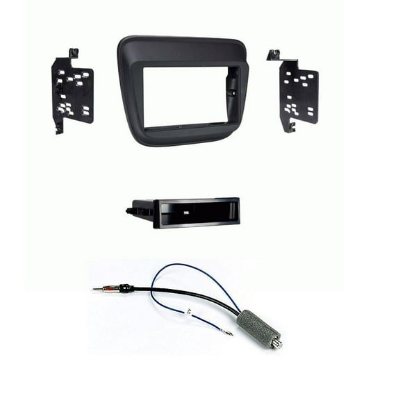 METRA 99-3019 Dash Kit for Malibu 2016-Up (excluding Malibu limited) Double Din Install Mounting Kit W/ Antenna Adapter