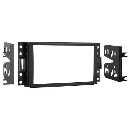 Metra - Dash Kit for Select 2005-2013 Chevrolet Buick Pontiac Hummer Saturn DDIN - Black