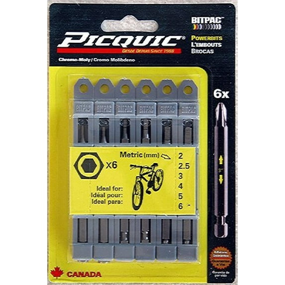 METRIC Allen Key set 2, 2.5, 3, 4, 5, 6 mm - 95002