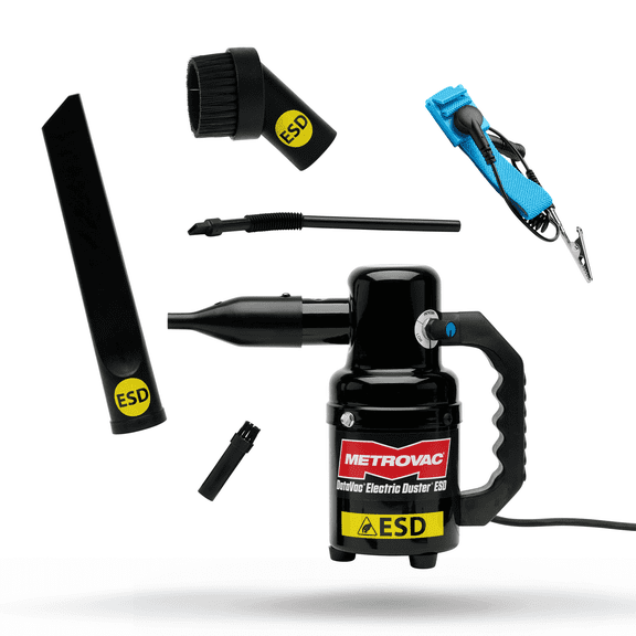 METROVAC ED-500-ESDV Variable Speed, Multi-Use Electronics and Computer Blower/Cleaner - ESD Safe