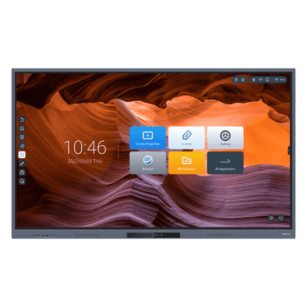 METZ Interactive Display 65 Inch H-Series: 4K UHD, 20-Point Touch, DisplayPort, HDMI - Ultimate Interactive Display Solution