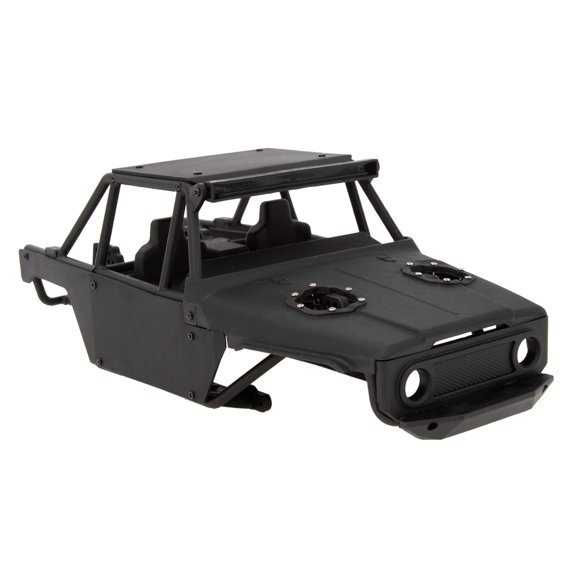 MEUS RACING TRX4M Ripper Nylon Injection Molding V2 Version Nylon Cage Body Shell for 1/18 TRX4M (MEX40-Black)