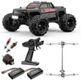 MEW4 1/16 Brushless RC Car, 4X4 RC Offroad Trucks, Portable RC Cars Fast 42 Km/h for Adults