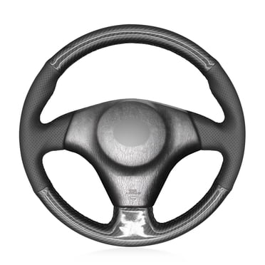Carbon Fiber Style Steering Wheel Cover Trim For Toyota RAV4 2013-2018 - 2pcs