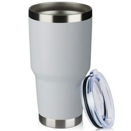 Keurig Stainless & Plastic Travel Tumbler 12oz Insulated Coffee Mug Grip Cup