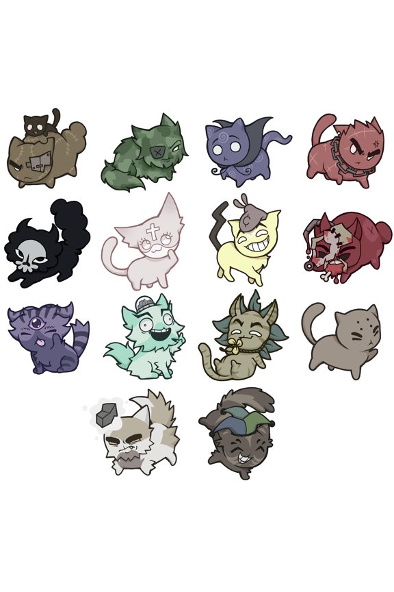 MEWGENICS Class Mini Boss KEYCHAINS (1 keychain)