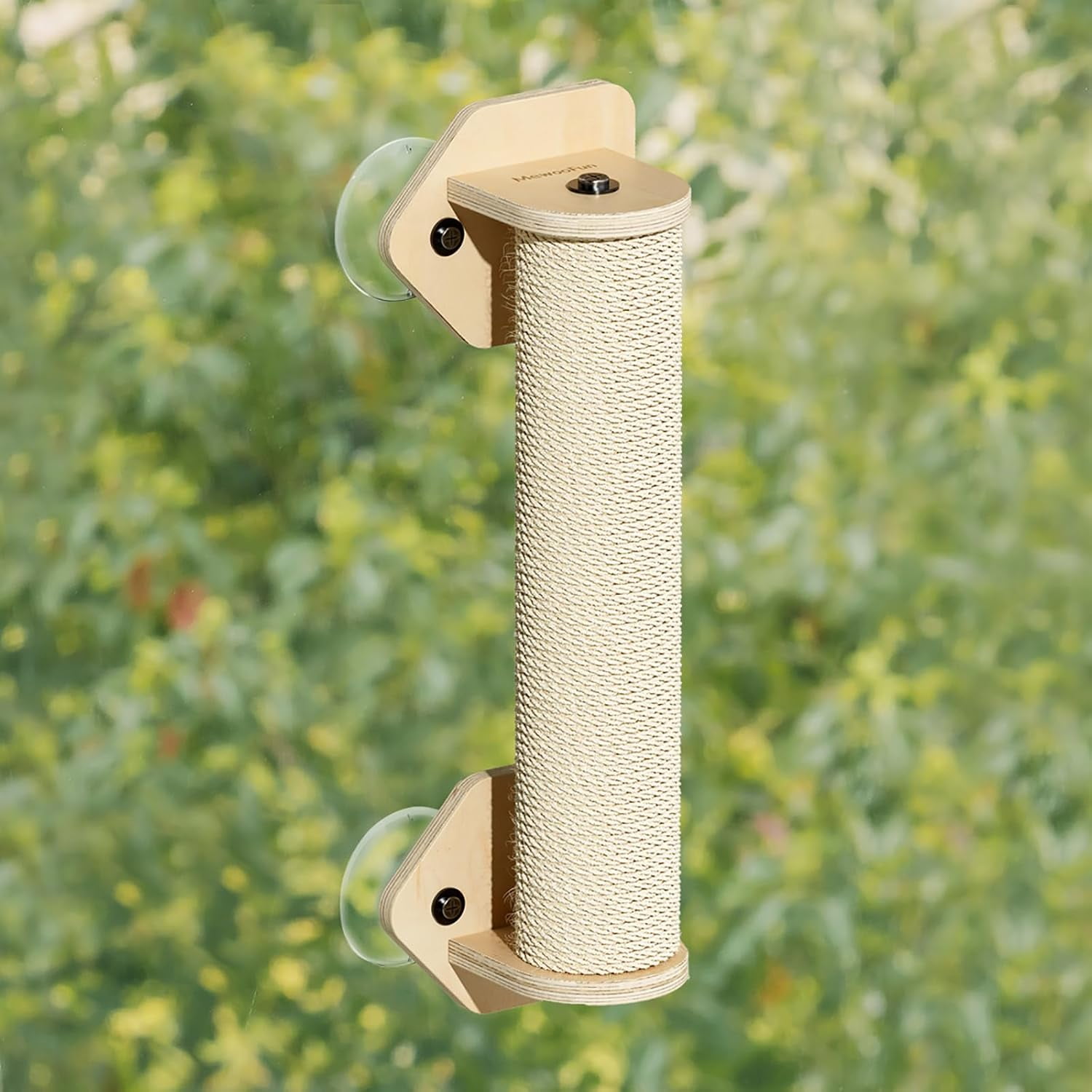 Perch Posts MEWOOFUN Cat Window Perch Hammock with Climbing Steps and Scratching ...