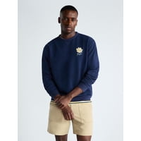Free Assembly Men's New York Graphic Cotton Sweatshirt only