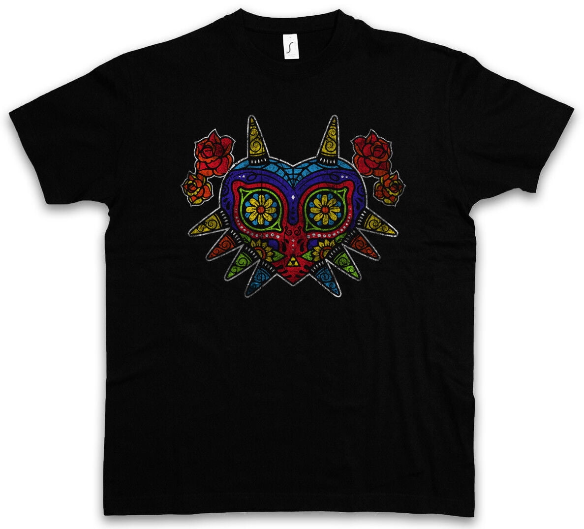 T-shirt Donna CottonCloud Majora's Mask – Maglia In Cotone 100% Con Stampa Vintage N64, Taglio Aderente, Certificata Oeko-Tex