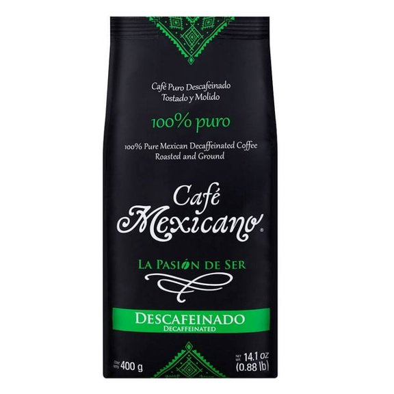 MEXICANO CAFE TOSTADO Y MOLIDO DESCAFEINADO