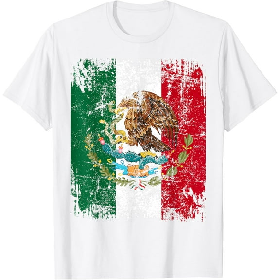 MEXICO Flag Vintage | Men Women Kids | MEXICO T-Shirt