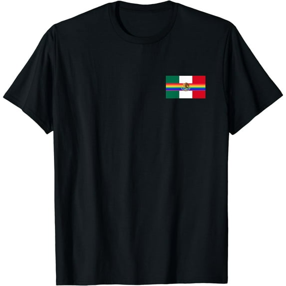 MEXICO LGBTQ GAY PRIDE DAY NATIONAL FLAG MEXICAN PARADE T-Shirt