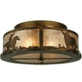 thumbnail image 1 of MEYDA 118919 16 in. W Cowboy and Steer Flushmount, 1 of 1