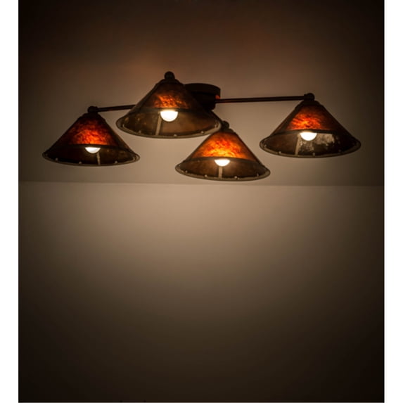 MEYDA 130746 36 in. L Van Erp 4 Light Flushmount