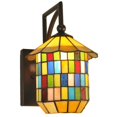 thumbnail image 1 of MEYDA 132717 7.5 in. W Meyer Panel Lantern Sconce, 1 of 2