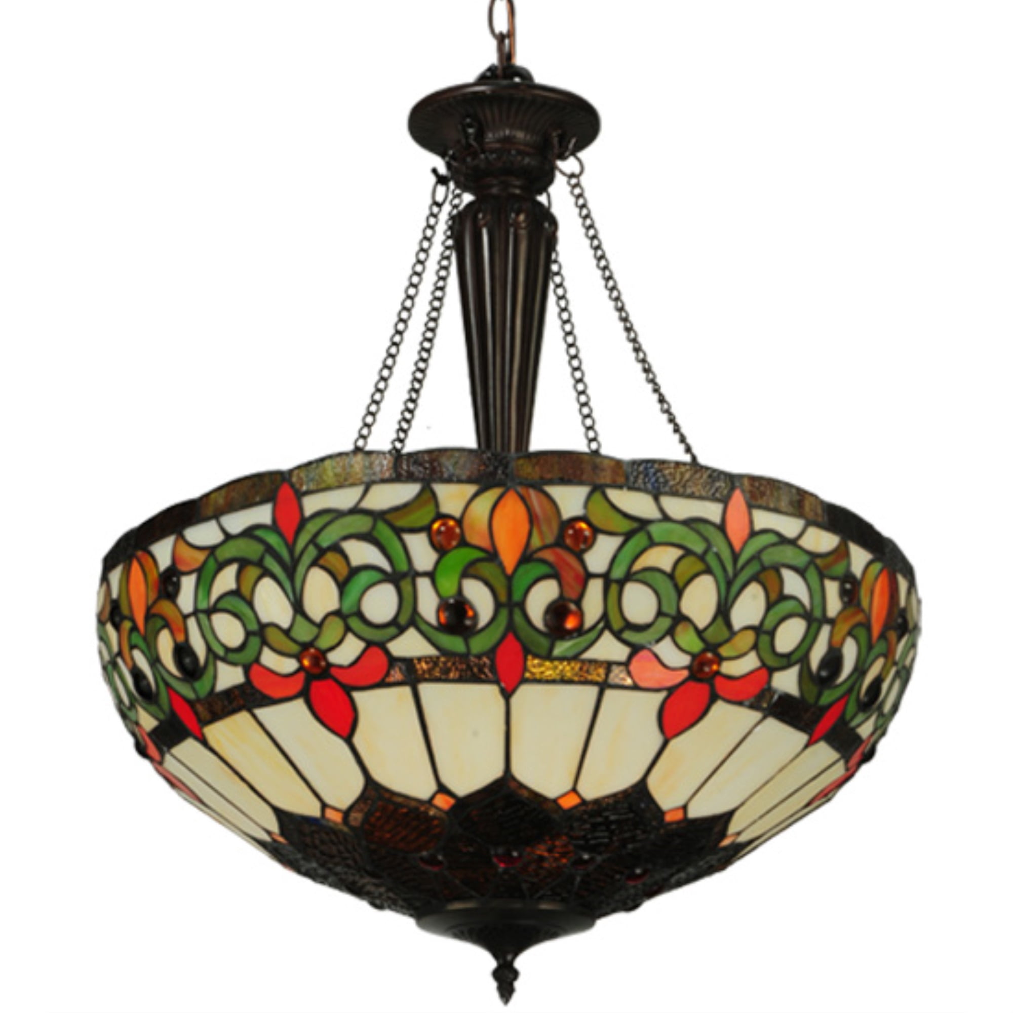 MEYDA 130758 22 in. W Creole Inverted Pendant - Walmart.com
