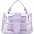 thumbnail image 1 of MEYSE Clear Bag Stadium Events Women 2025 Trendy PVC See Through Purses Chain Shoulder Crossbody Bags Satchel Mini Handbag, 1 of 8