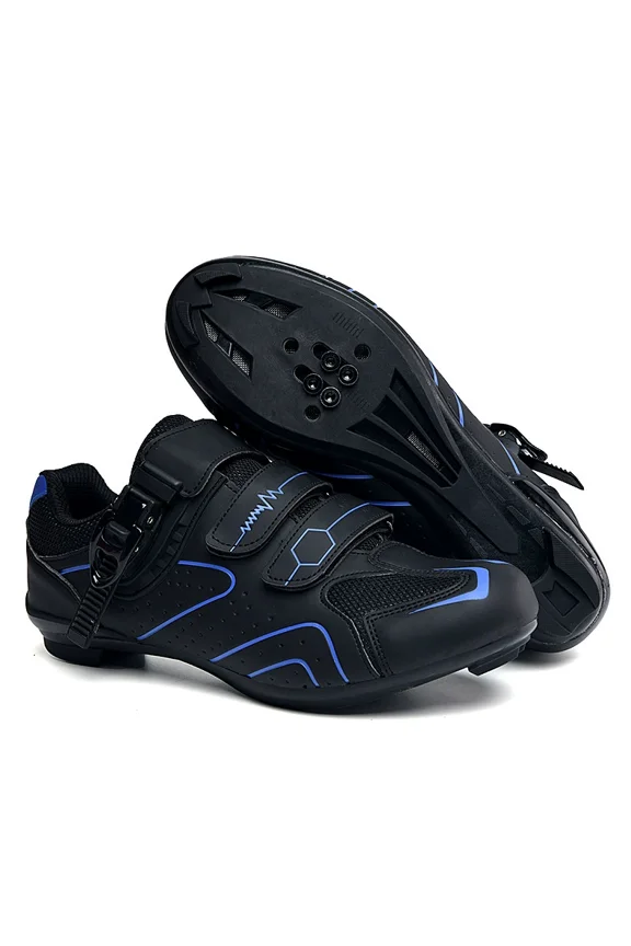 Professional Men‘s Cycling Shoes for Mountain Bike Racing - SPD Cleat Compatible Breathable Sport Sneakers for Outdoor Ridding