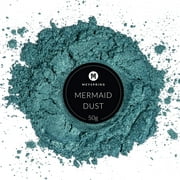 MEYSPRING Mica Pigment Powder for Epoxy Resin Art Mermaid Dust 50 gm