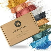 MEYSPRING Two Tone Collection Mica Pigment Powder for Epoxy Resin Art Multicolor Sample Set 100 gm