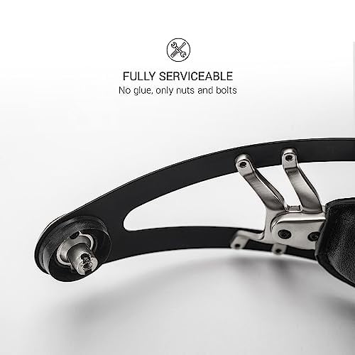 MEZE AUDIO | 99 NEO | Closed-Back Headphones for Audiophiles | Gaming | Podcasts | Home Office | Wired Over-Ear Headphones with Mic and Self Adjustable Headband