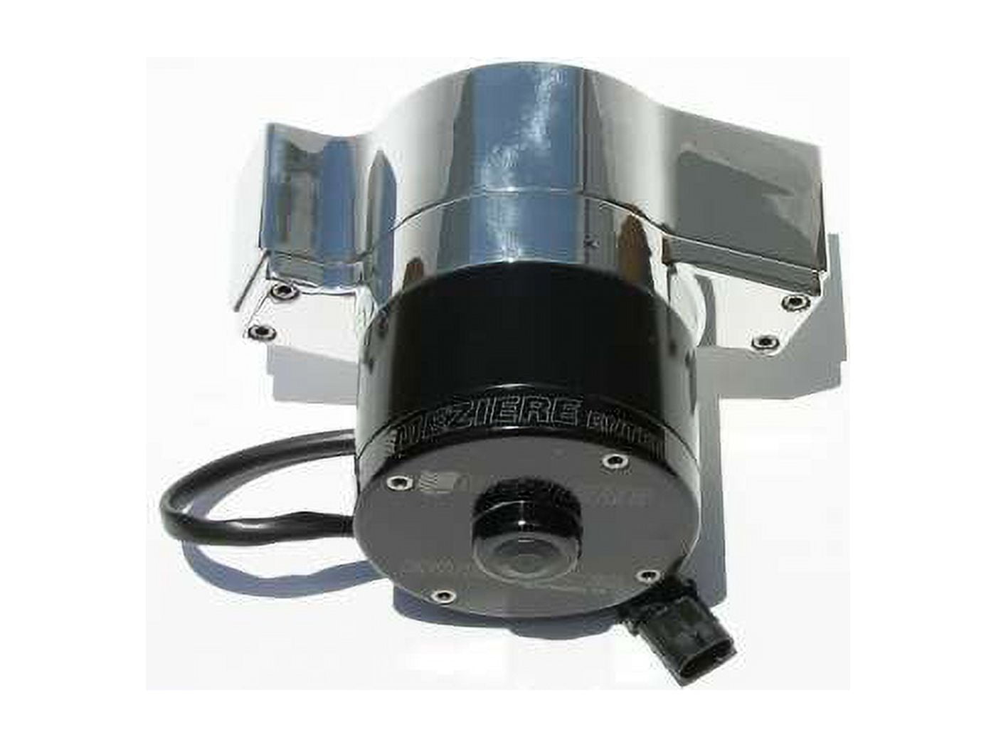 MEZIERE Polished Aluminum 102 Series Electric Water Pump Kit Univ P/N