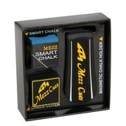 MEZZ Smart Chalk Set: Mezz Pool Cue Chalk + Chalk Holder + Chalk Cover